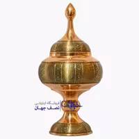 شکلات خوری مس و خاتم بزرگ کد:SK2153