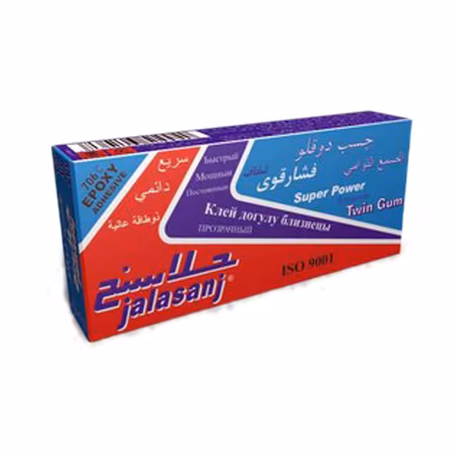 چسب دو قلو شفاف جلاسنج