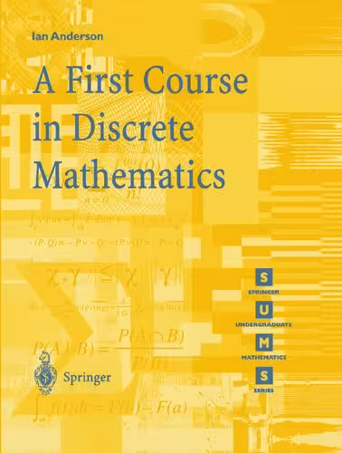 خرید و دانلود نسخه کامل کتاب A First Course in Discrete Mathematics