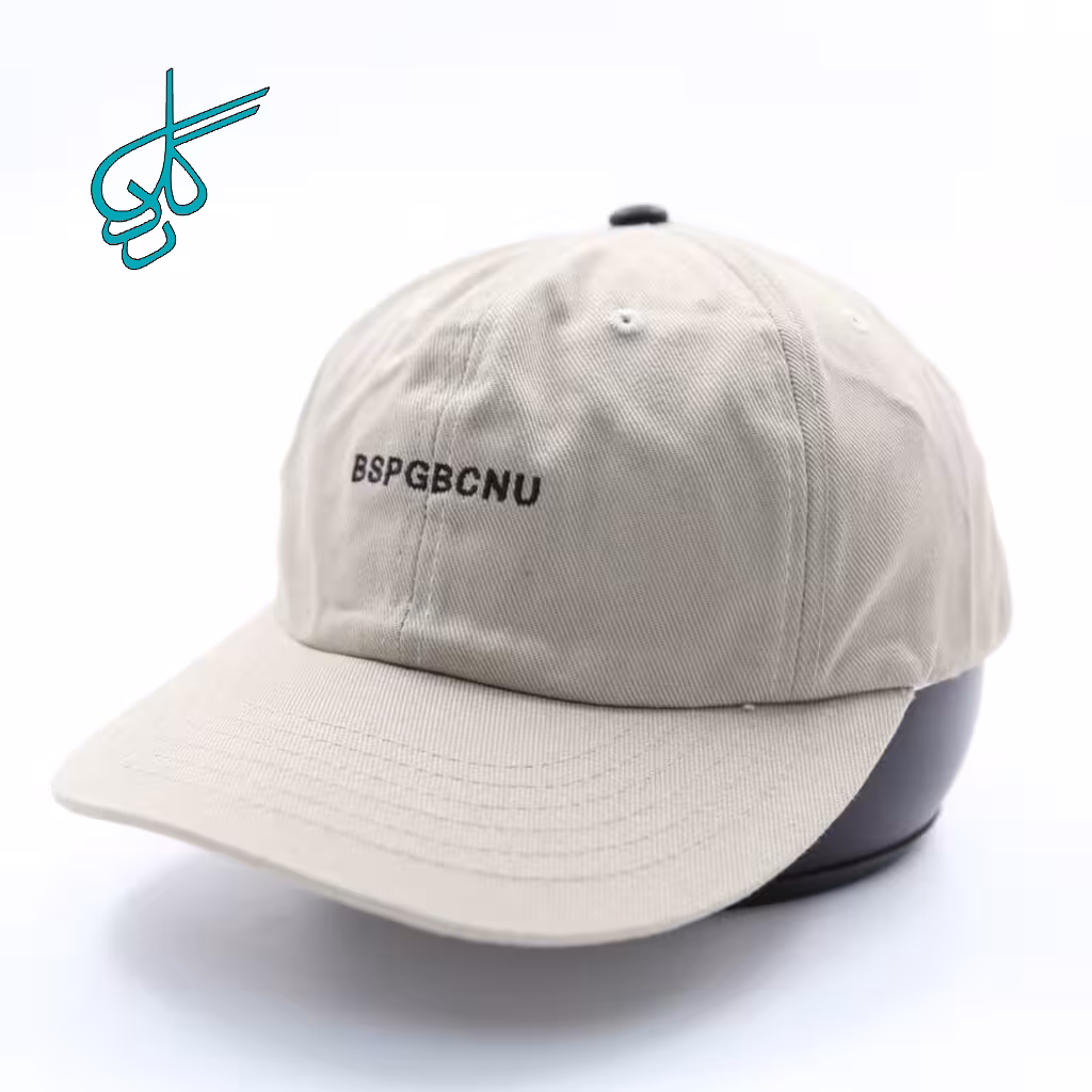خرید کلاه نقابدار بیسبالی کتان اسنپ بک مینیمال گلدوزی BSPGBCNU کرم کد 2816044 - ردگل