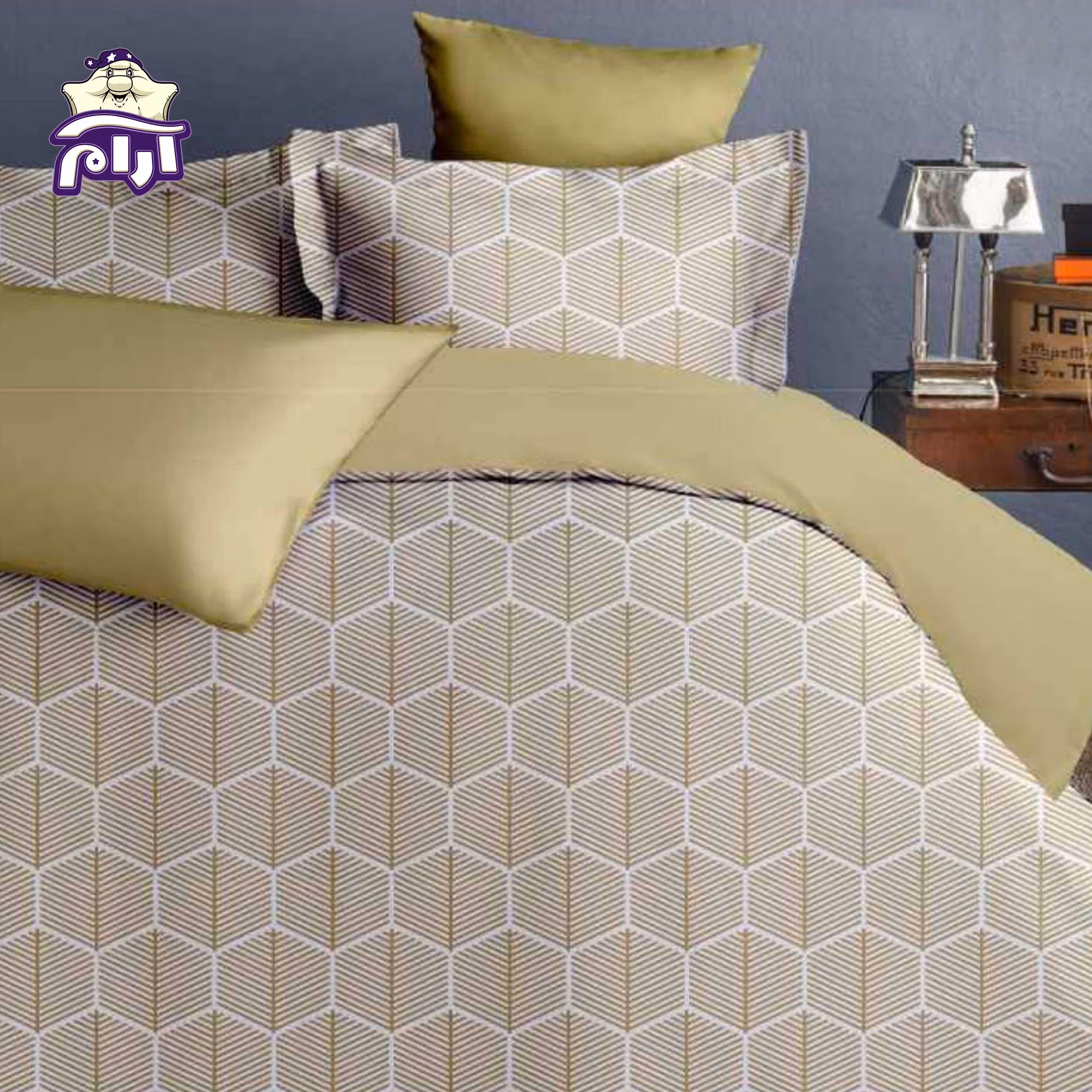 سرویس روتختی لحاف دو نفره سارای 4 تکه کد 1195