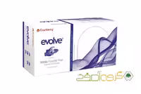 دستکش نیتریل کرمبری سایز M برند Evolve
