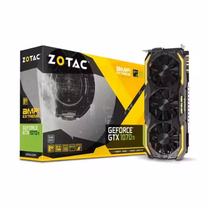 کارت گرافیک زوتک مدل Zotac GeForce GTX 1070 Ti AMP Extreme 8GB