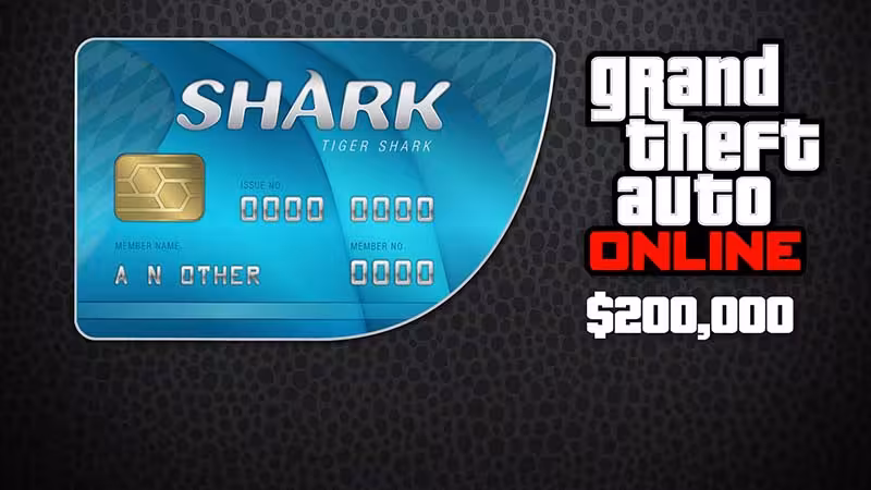 سی دی کی Shark Cash Card GTA Online شارک کارت جی تی ای
