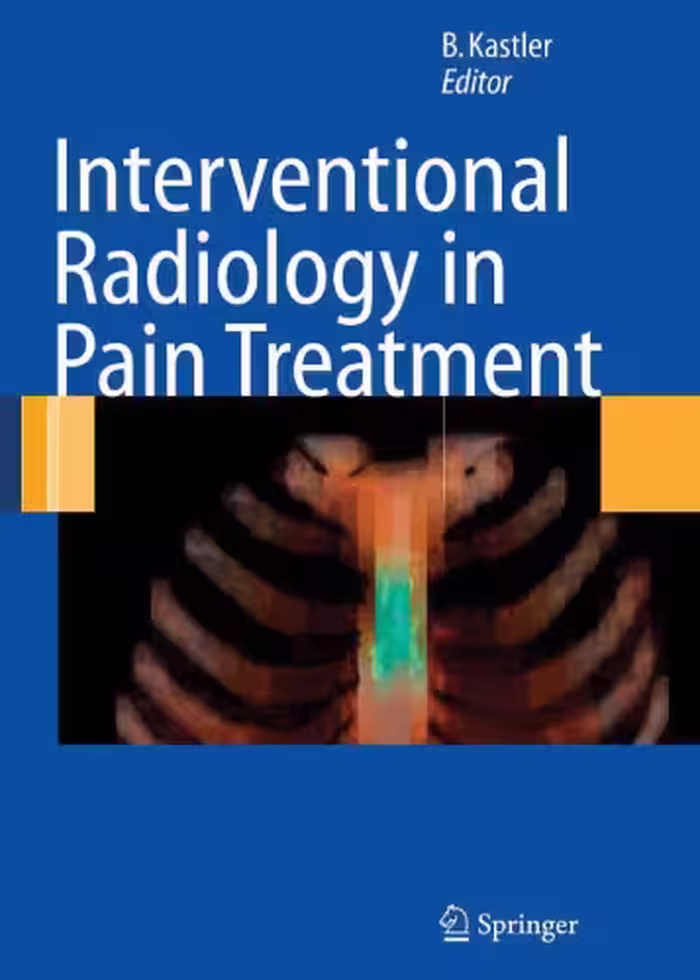 خرید و دانلود نسخه کامل کتاب Interventional Radiology in Pain Treatment