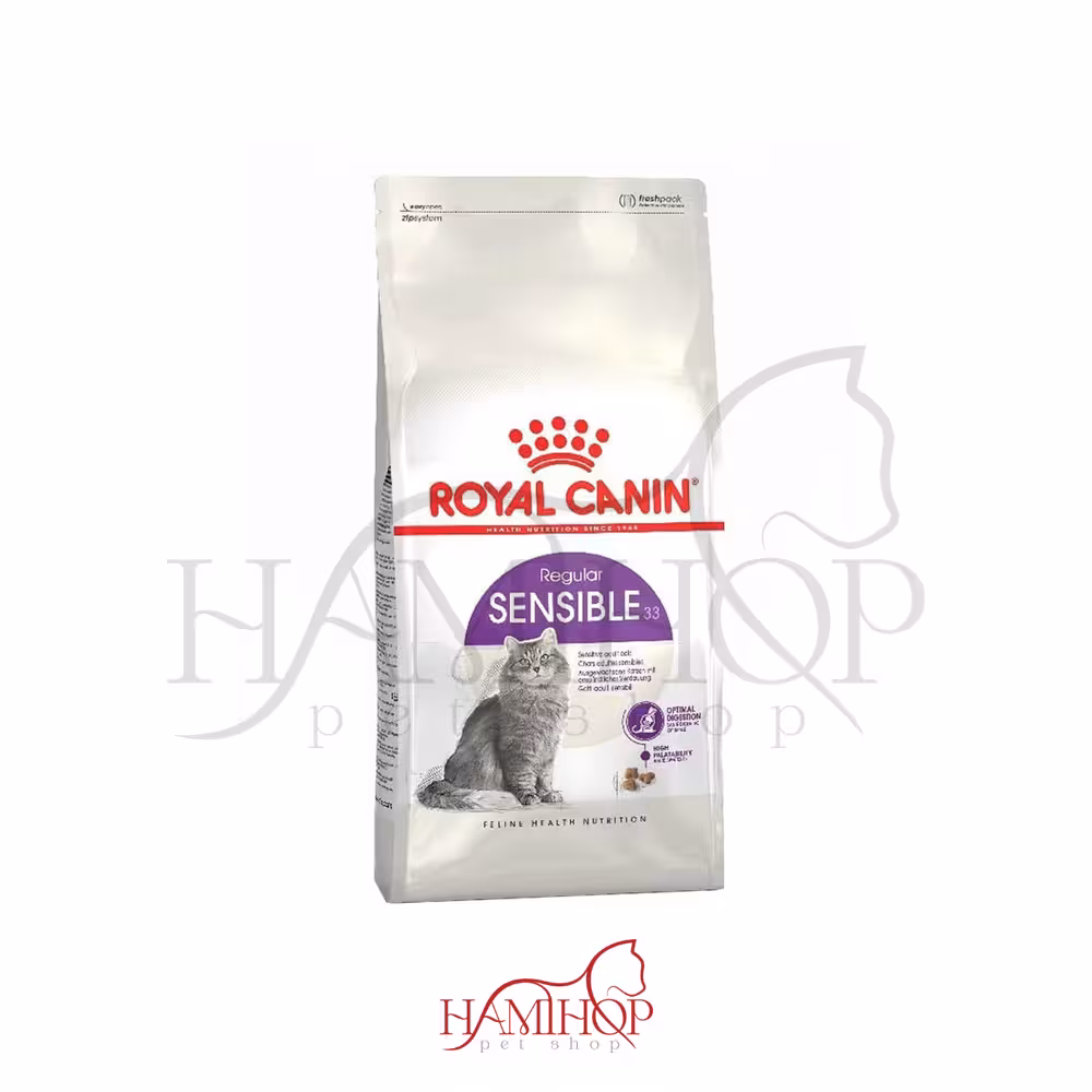 غذای خشک گربه گوارش حساس رویال کنین 400 گرم Royal Canin Regular Sensible