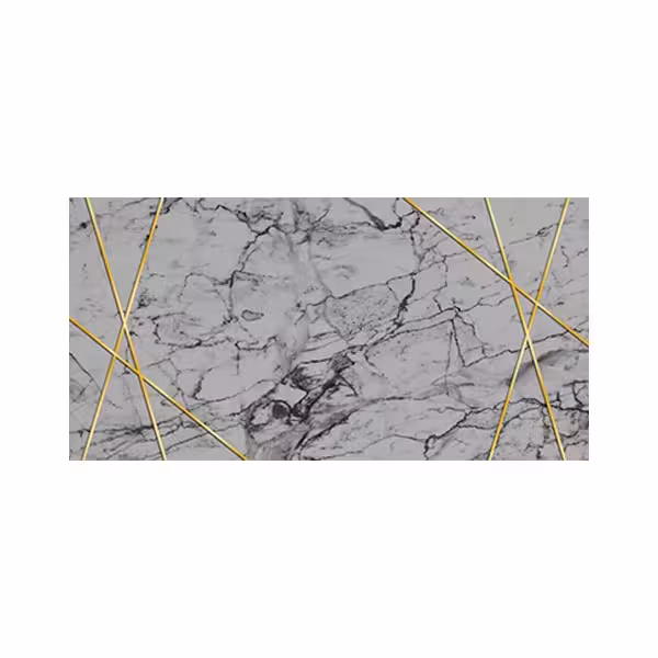 موس پد مدل سنگ خاکستری با خطوط طلاییM13059