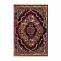 گبه ماشینی دنیای فرش کد 546R زمینه روناسی