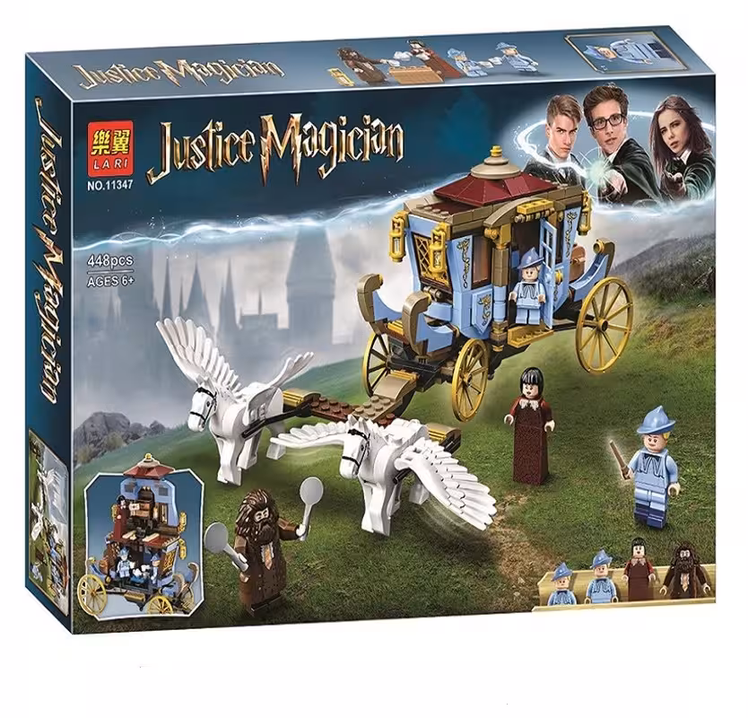 لگو هری پاتر رسیدن کالاسکه بیوبکستون به هاگوارتز