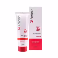 کرم ضد آفتاب فرونیا SPF50(بی رنگ) مناسب پوست های چرب 50 میلی لیتر