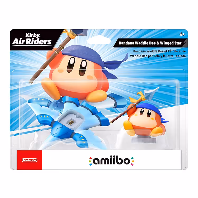 amiibo Bandana Waddle Dee & Winged Star – KirbyAir Riders Series