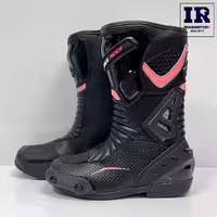 پوتین ریسی موتورسواری ریس رایدر race rider قرمز