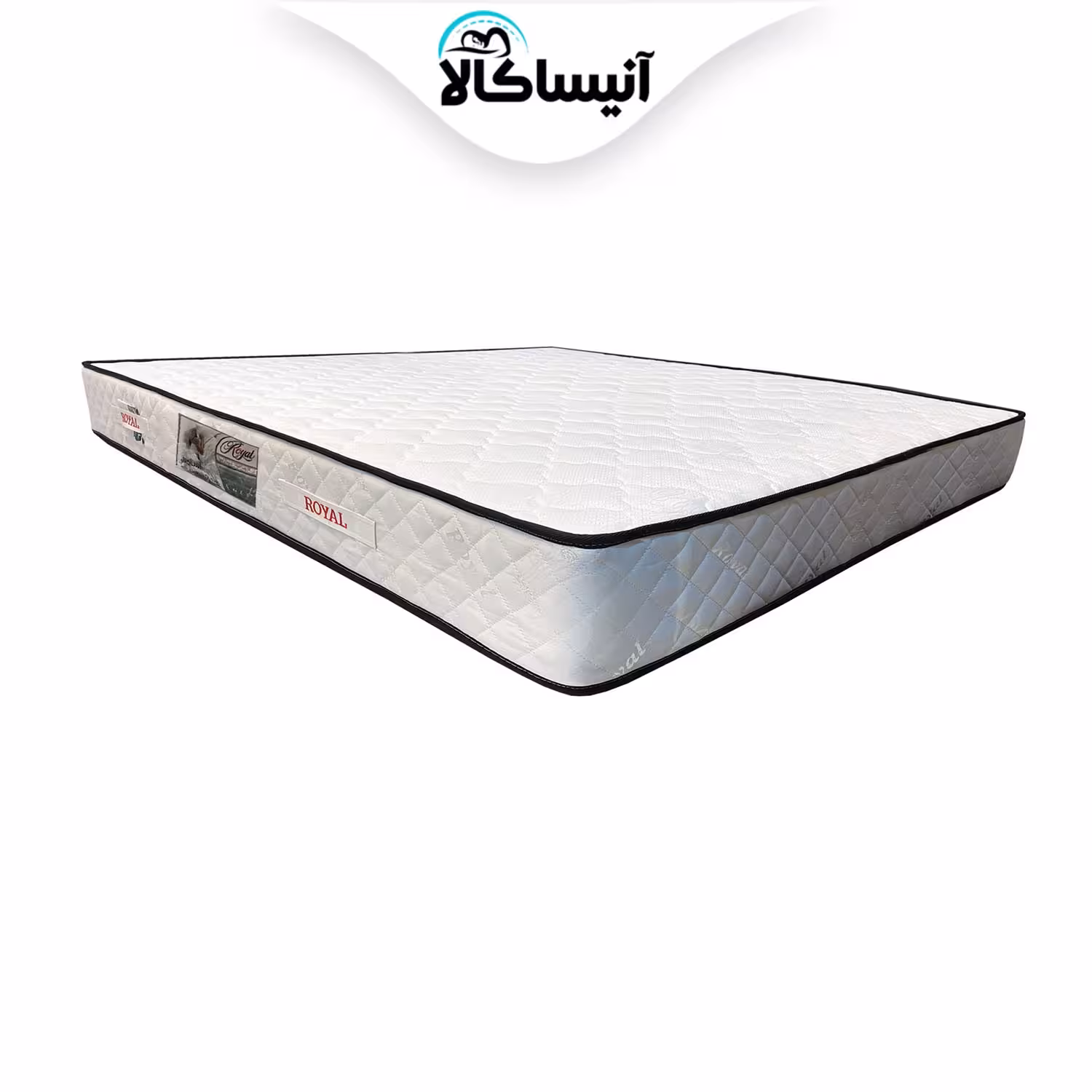 تشک دو نفره رویال مدل طبی فنری آسایش سایز 200 × 160 سانتی متر