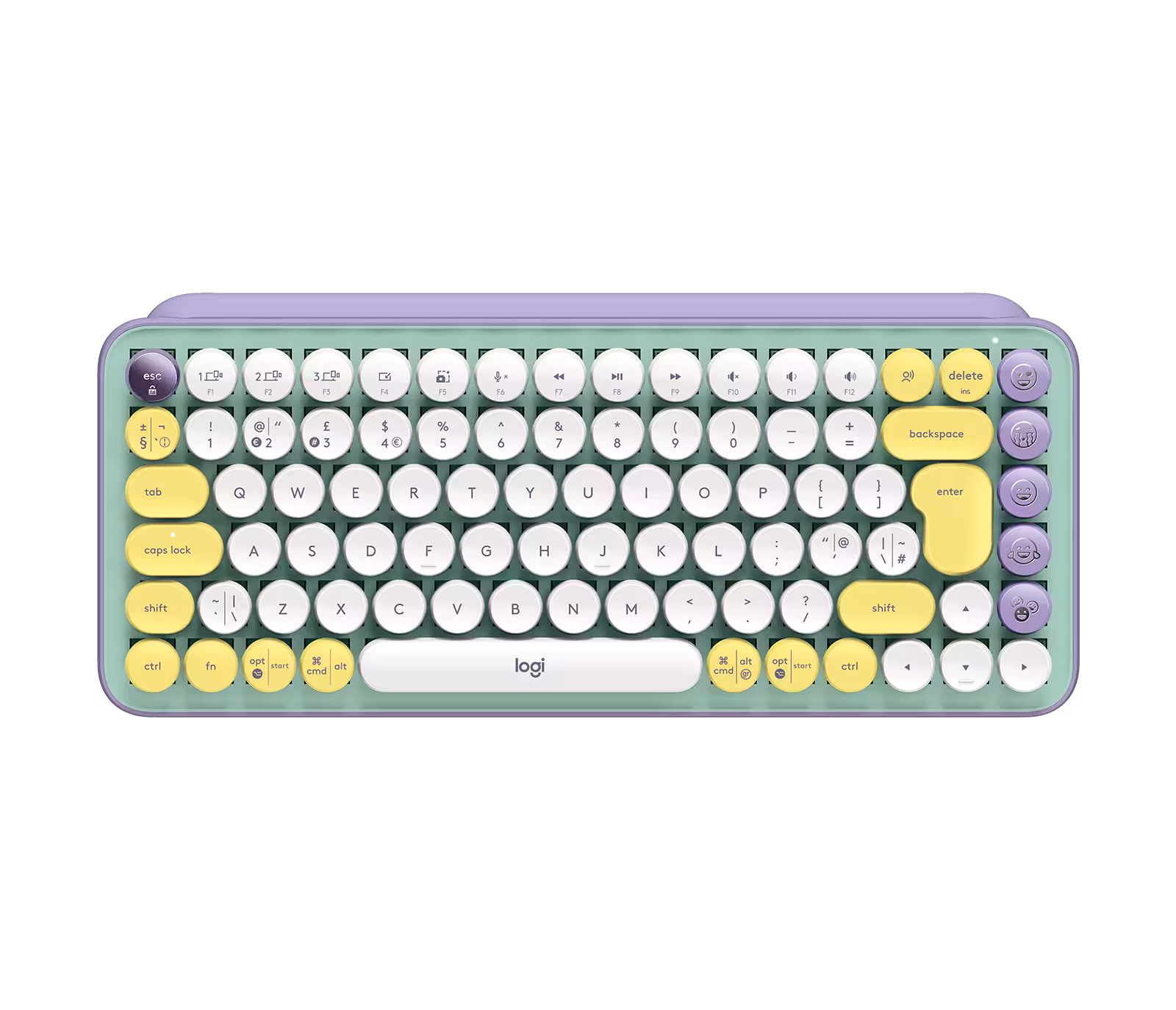 کیبورد بیسیم لاجیتک POP KEYS MECHANICAL MINT
