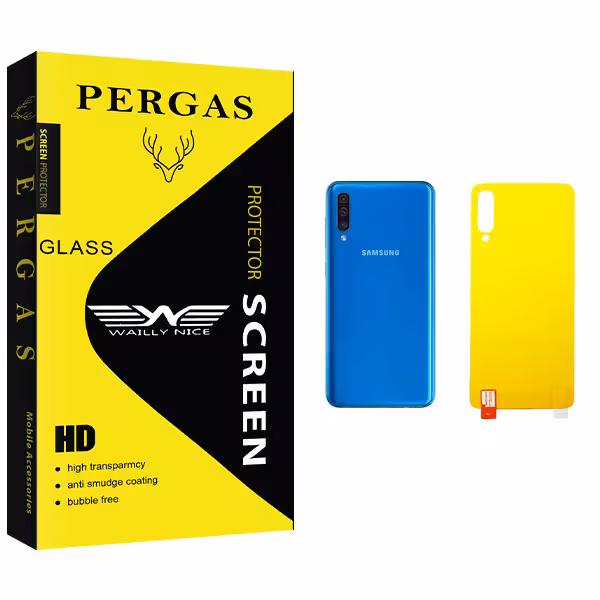 محافظ پشت گوشی وایلی نایس مدل Pergas Glass مناسب برای گوشی موبایل سامسونگ Galaxy A50