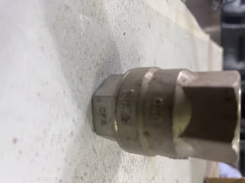 شیر خودکار یک طرفه 3/4 اینچ دنده کلاس 150  از جنس بدنه CF8 F304