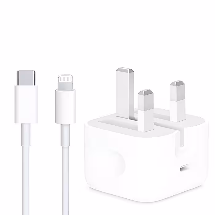 شارژر دیواری 25 وات مدل 2025- 14 PRO MAX به همراه کابل لایتنینگ | کالا مکس