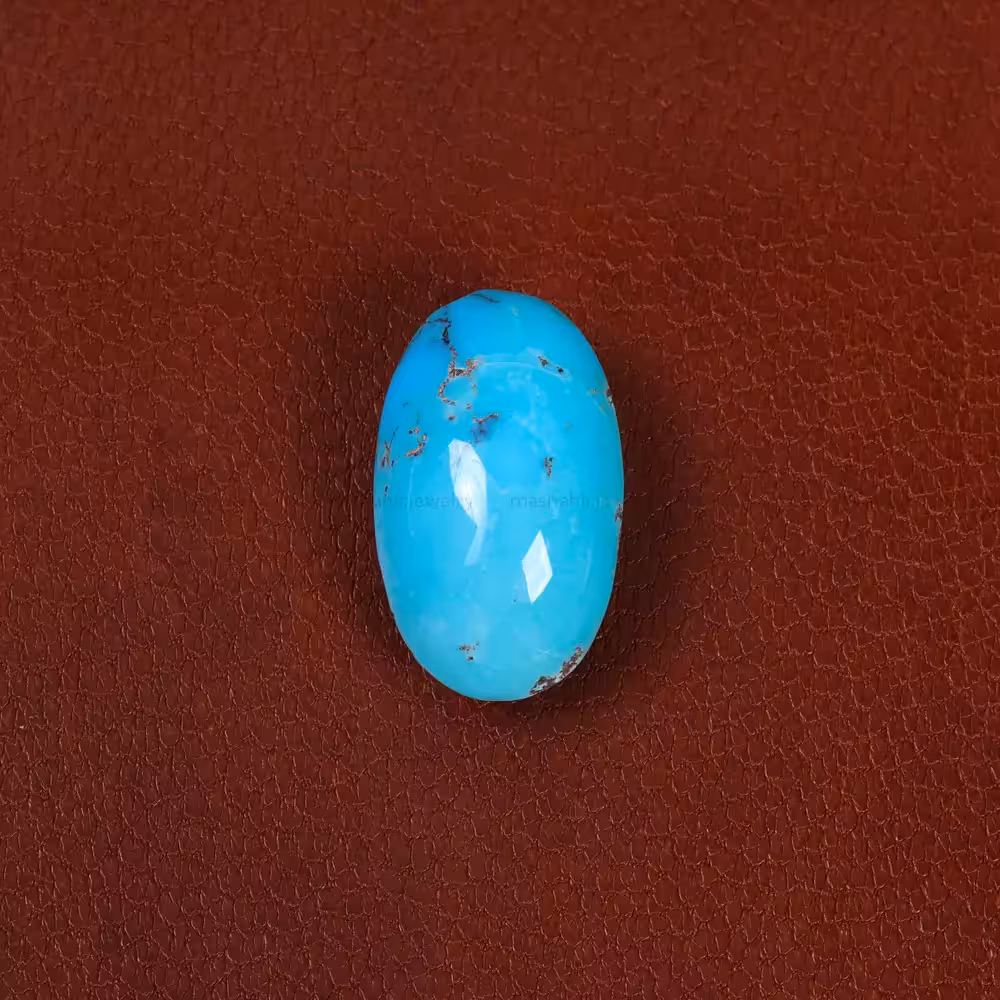 نگین فیروزه شجری کد 29542 - جواهری مشاهیر