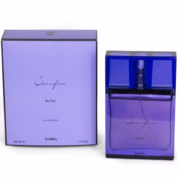 ادو پرفیوم زنانه اجمل مدل سکرت  Sacrifice for Her حجم 50 میلی لیتر  Ajmal Sacrifice for Her Eau De Parfum For Women 50ml