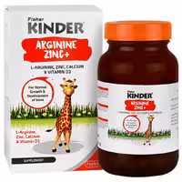 آرژنین زینک پلاس 30عدد  Kinder Arginine Zinc Plus