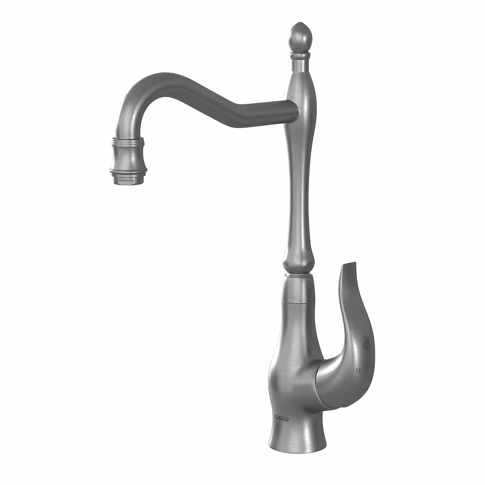 شیر ظرفشویی کسری مدل کاسپین کروم مات