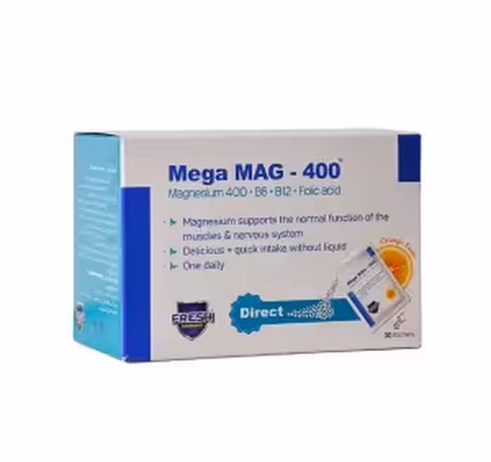 ساشه دایرکت مگا مگ 400 با طعم پرتقال