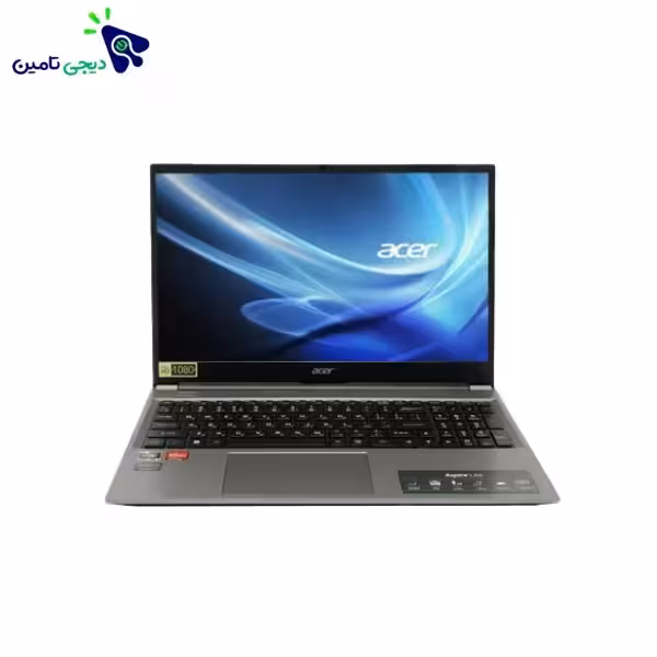 لپ تاپ ایسر مدل Acer Aspire AL15-41 Ryzen5 7430U 16GB 512GB SSD AMD Radeon-مشخصات اورجینال-دارای نور پس زمینه RGB-کیفیت صدای Nahimic Audio