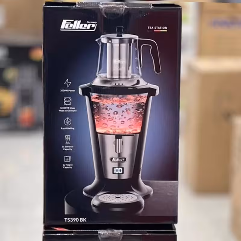 سماور برقی فلر مدل FELLER TS390 BK