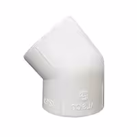 زانو 45 درجه سفید 32mm آذین کد 12512