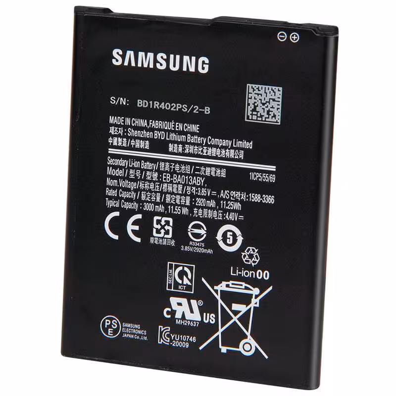 باتری موبایل اورجینال Samsung Galaxy A01 Core EB-BA013ABY