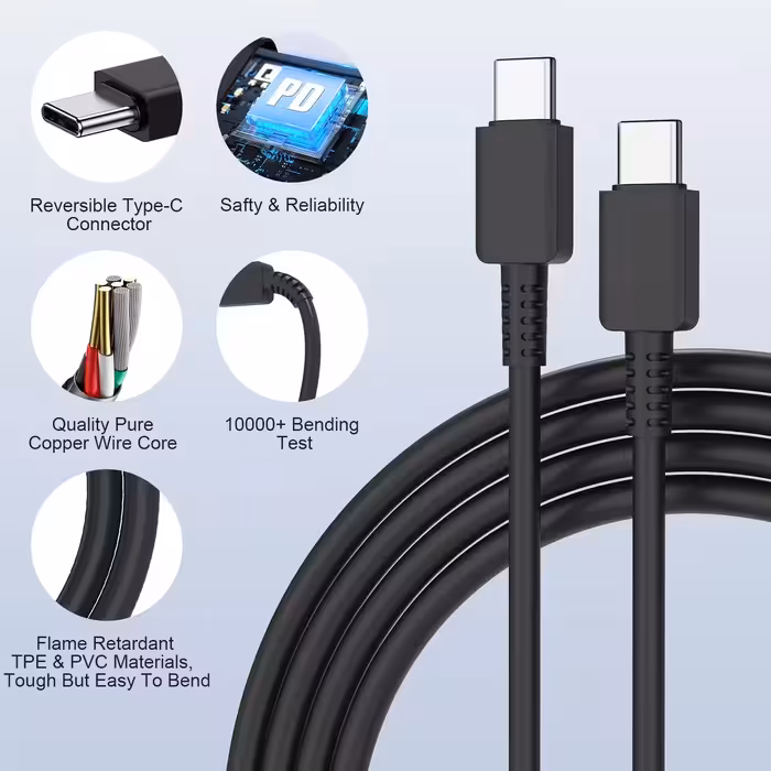 شارژر دیواری 45 وات اس ال وای مدل 2 GALAXY S22 ULTRA SUPER FAST به همراه کابل تبدیل USB-C