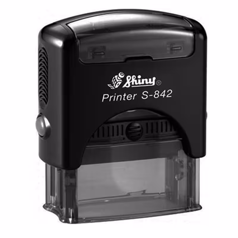 خرید دستگاه مهر شاینی مدل S-842 سایز 14 × 38