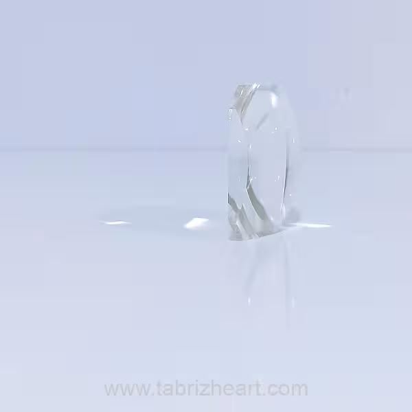 عدسی تخت کوژ مربعی 5.1*5.1 ضخامت1.4