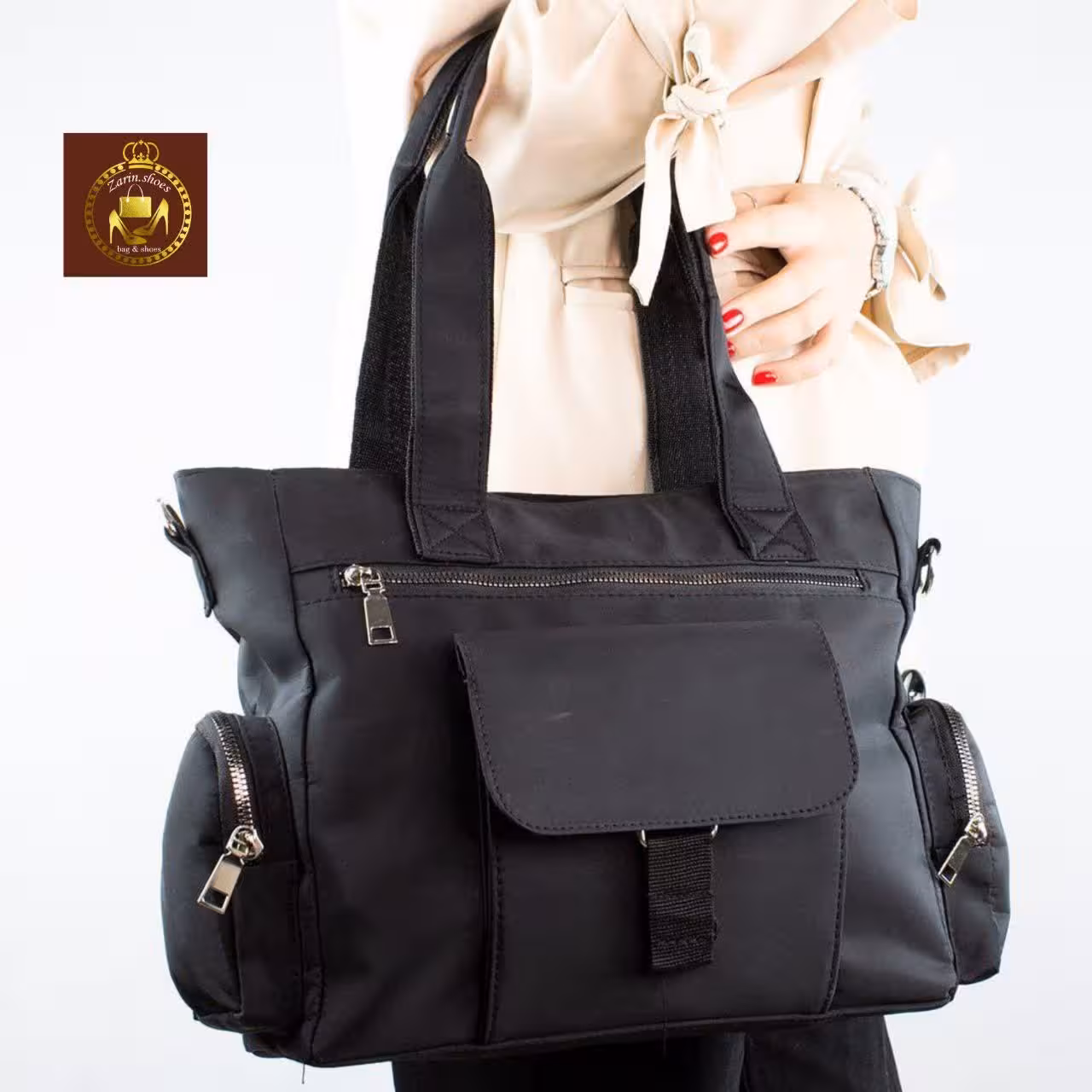 کیف اداری دانشجویی جادار زنانه کد 5394