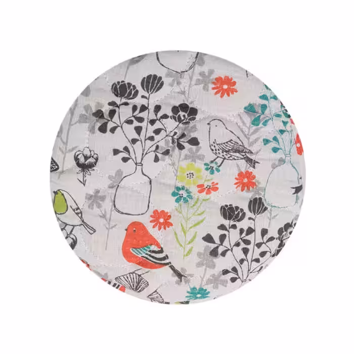 رامک دم کنی طرح گل و گنجشک کوچک