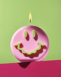 مدل سه بعدی شمع لبخند موج (STL)