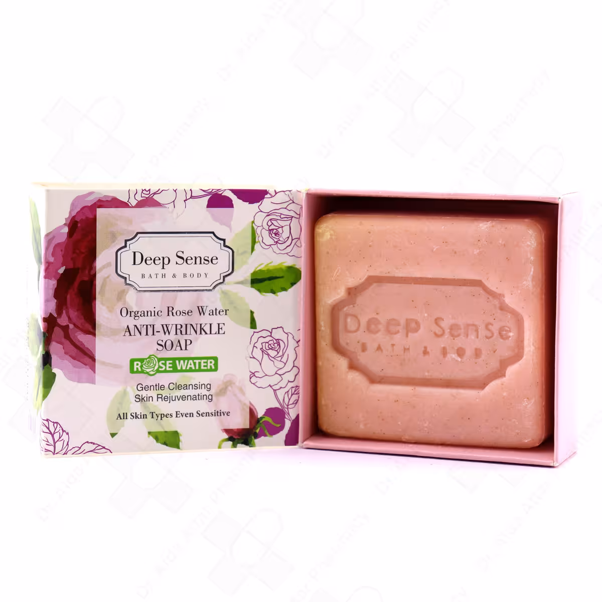 صابون ضد چروک رز واتر دیپ سنس مناسب انواع پوست، به خصوص پوست های حساس