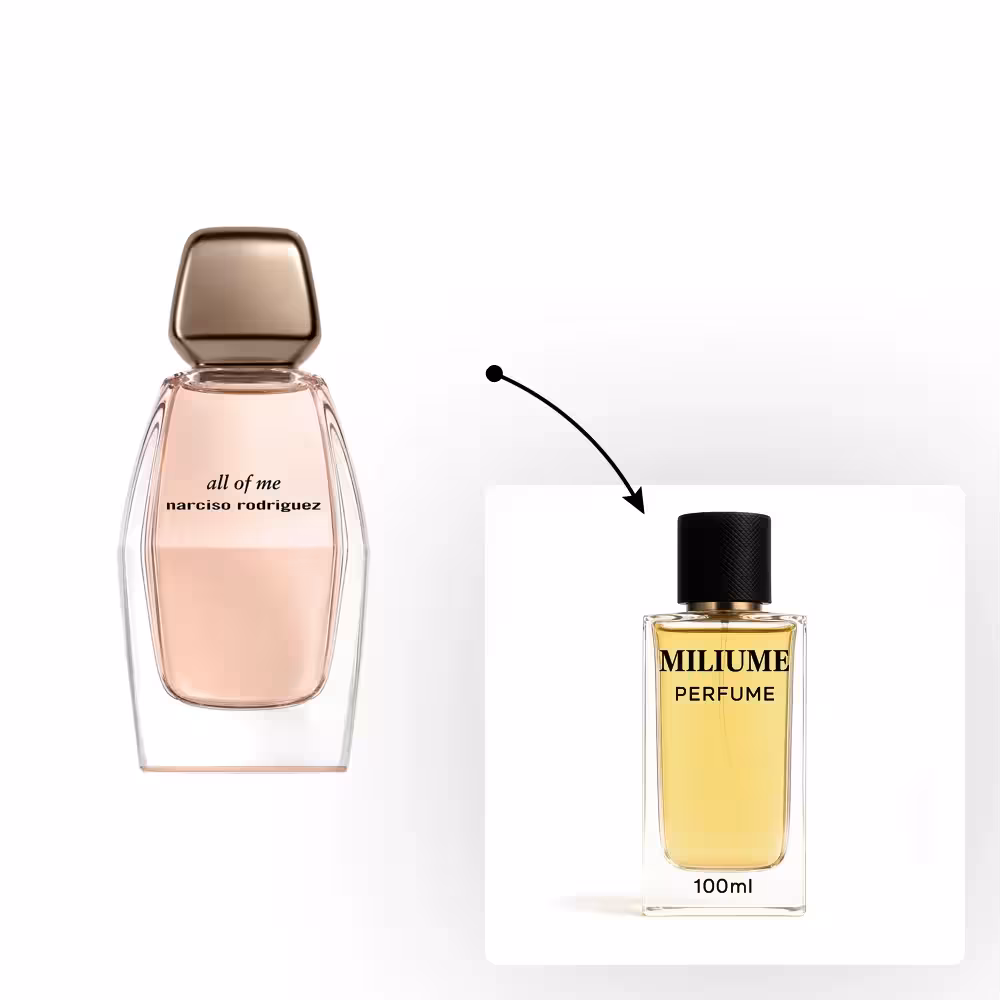اسانس عطر Narciso Rodriguez All Of Me برند kpf - کد 2763 - نارسیسو رودریگز آل آف می 100ML - میلیوم پرفیوم