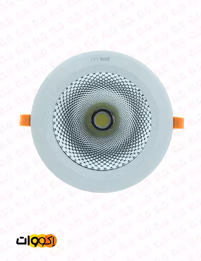 چراغ COB اکووات 60 وات توکار