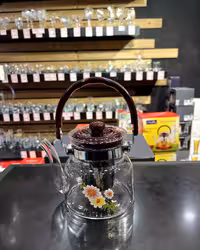 قوری پیرکس گلدار 600 میلی لیتر