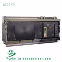 کلید هوایی ACB اشنایدر 4 پل 6300 آمپر کشویی NW63H24PML2EWVV قدرت قطع 150 کیلو آمپر