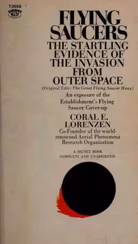 خرید و دانلود نسخه کامل کتاب Flying Saucers The Startling Evidence of the Invasion From Outer Space