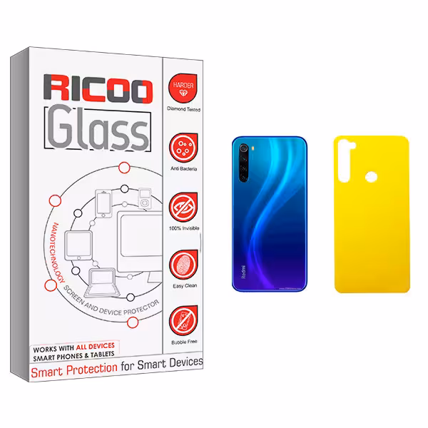 محافظ پشت گوشی ریکوو مدل  HD مناسب برای گوشی موبایل شیائومی Redmi Note 8