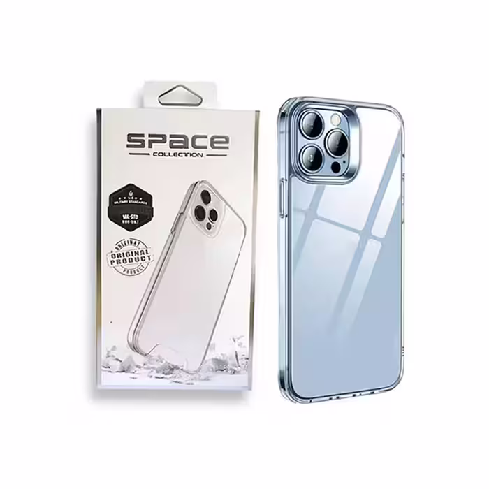 قاب شفاف ایفون Xs مدل Space Collection