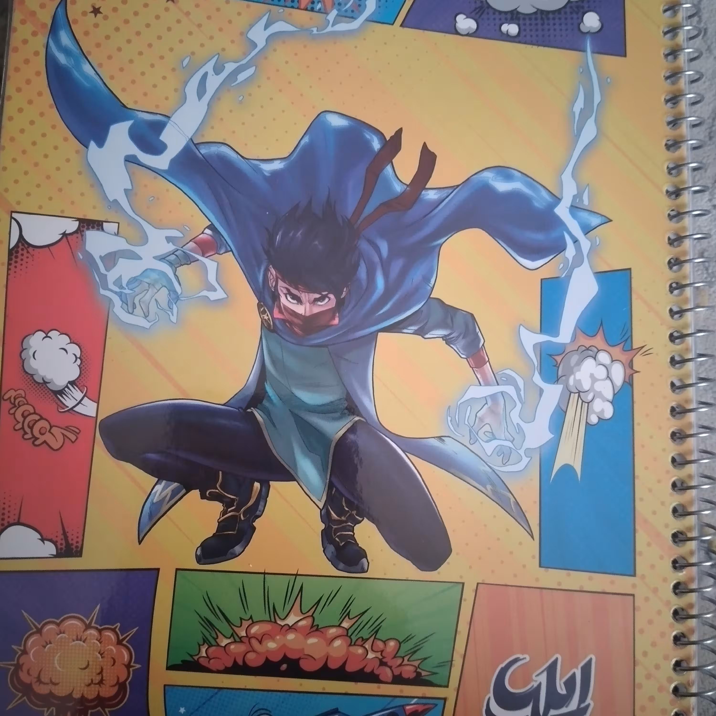 دفتر مشق 60 برگ مجلد سیمی ایلیا کمیکا