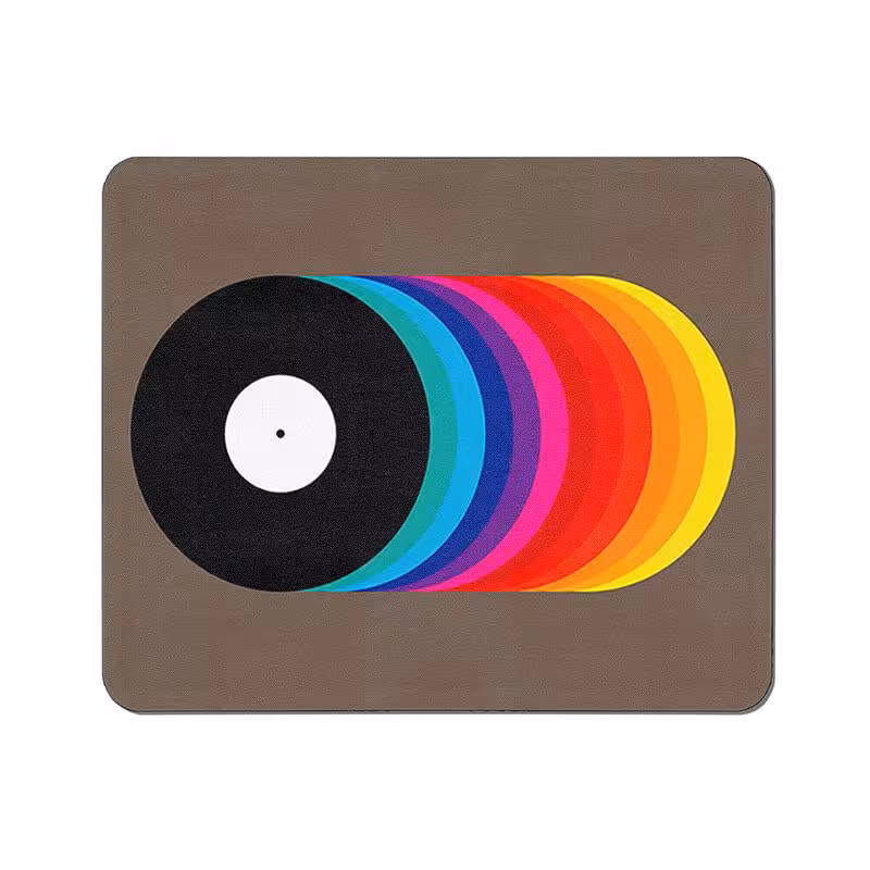 خرید و قیمت ماوس پد طرح دیسکهای رنگی کد 3342