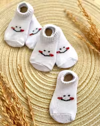 لباس نوزادی جوراب کالج لبخند