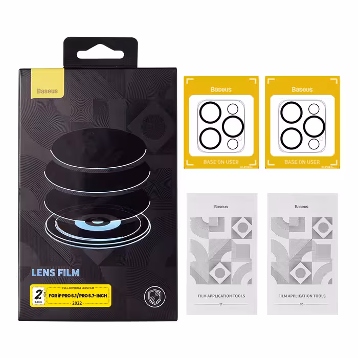 گلس لنز دوربین آیفون 12 پرو مکس بیسوس