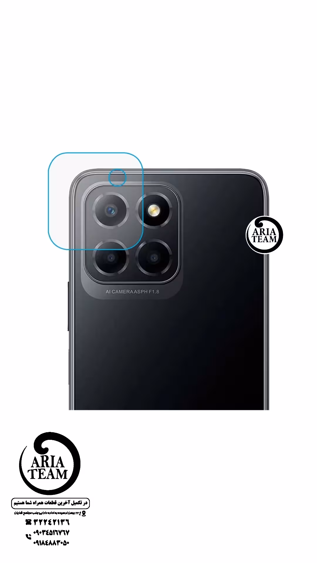 شیشه لنز دوربین هوآوی x8 5g