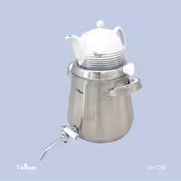 کتری و قوری شیردار 5 لیتر استیل یونیک مدل UN-7240